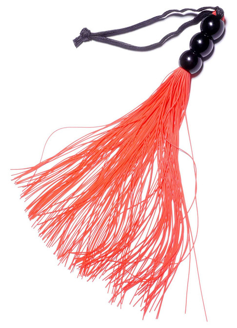 Силиконовый флогер ( длина 26 см ) Fetish Boss Series - Silicone Whip Red 10