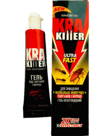 Гель от тараканов и муравьев KRA KILLER 30мл. Харьков