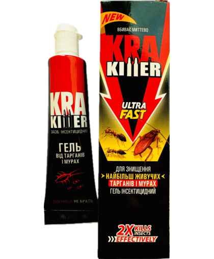 Гель от тараканов и муравьев KRA KILLER 30мл. Харьков - изображение 1