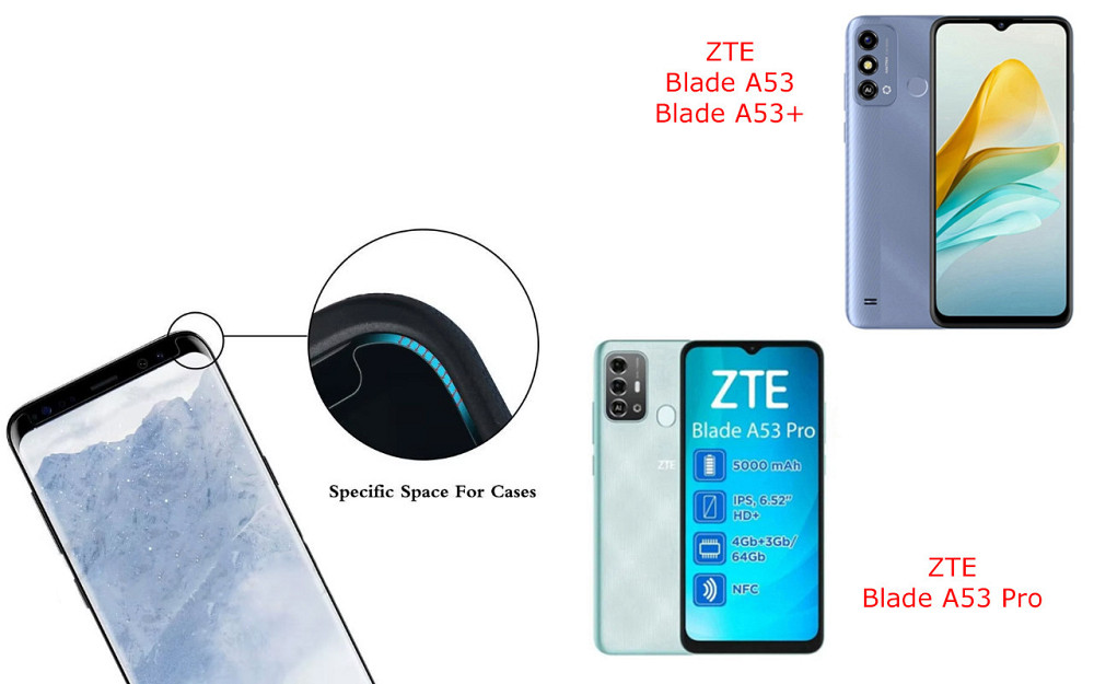 Захисне скло HyperGlass Pro для ZTE Blade A53, A53 Pro, A53+ – максимальна чутливість та захист Київ - фото 3