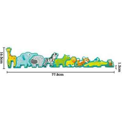 Пазл Hape дерев&apos;яний алфавіт Парад звірів 26 елементів (E1627) Вінниця