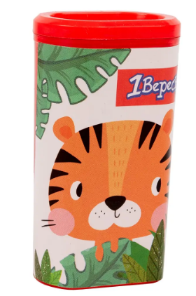 Точилка-бочонок з контейнером "1 Вересня""Zoo Land", 620566, шт Київ