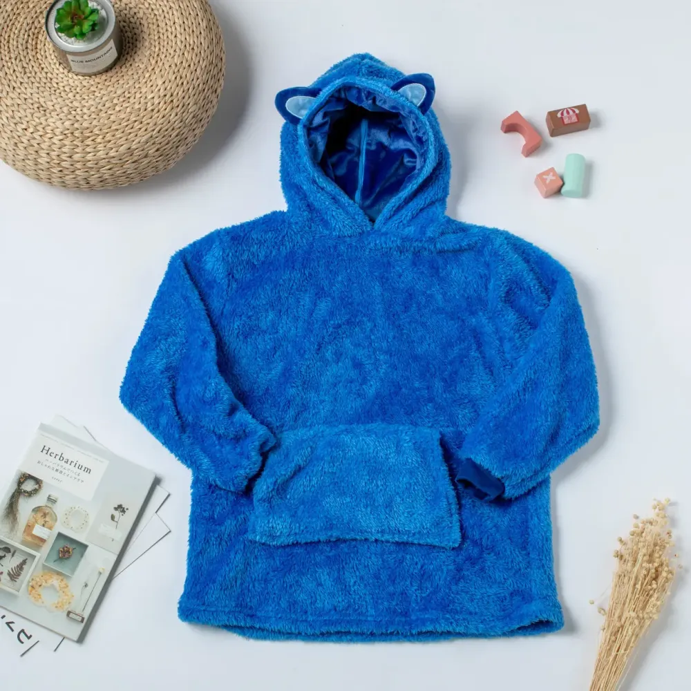 Digital Зеленый Детская игрушка-толстовка плед трансформер с капюшоном и рукавами 3 в 1 Huggle Коломыя - изображение 8