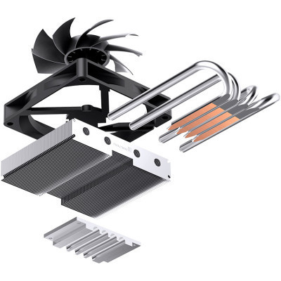 Кулер до процесора JONSBO HP400S Black Вінниця - фото 6