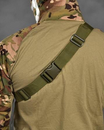 Сумка тактическая на пояс Silver Knight olive ВТ1055 Киев - изображение 2