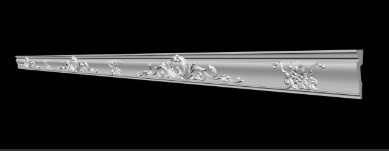 Потолочный плинтус GP-65   138х59х2000mm (Подходит для натяжных потолков и как молдинг) Днепр - изображение 9