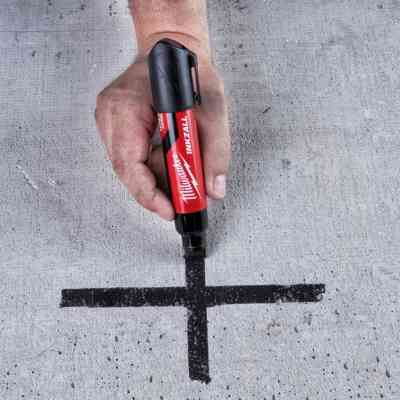 Маркер Milwaukee INKZALL для стройплощадки супер-крупный XL черный (в блистере) (4932471558) Винница