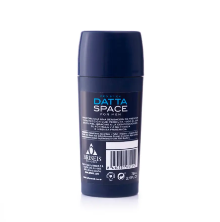 Дезодорант-стик Datta Space For Men Blue Tulipan Negro 75 мл Винница