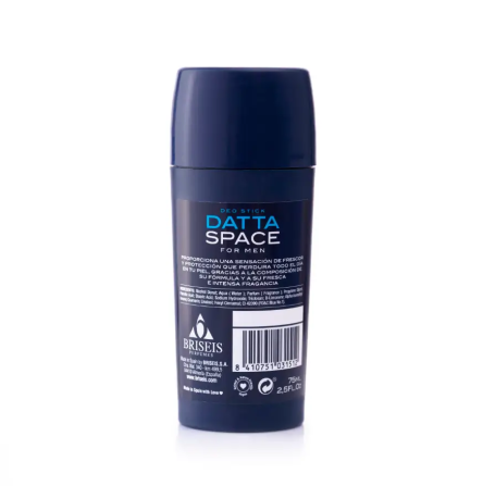 Дезодорант-стик Datta Space For Men Blue Tulipan Negro 75 мл Винница - изображение 2