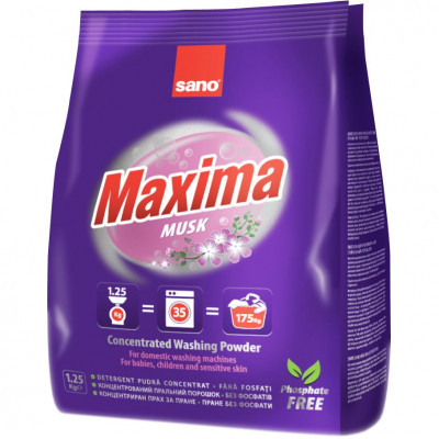 Пральний порошок Sano Musk 1.25 кг (7290000288727) Вінниця - фото 1