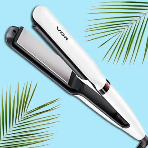 Плойка профессиональная утюжок для выравнивания волос ⅤGR Ⅴ 556 щипцы для выпрямления с регулировкой температуры с турмалиновым покрытием Коломия