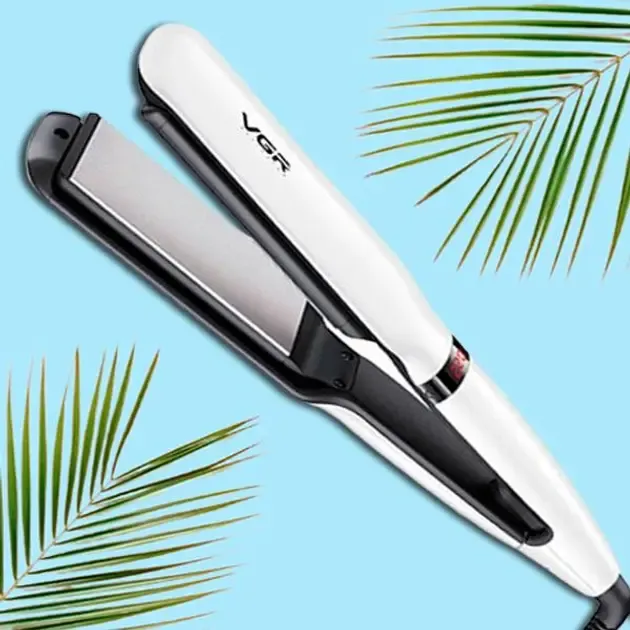 Плойка профессиональная утюжок для выравнивания волос ⅤGR Ⅴ 556 щипцы для выпрямления с регулировкой температуры с турмалиновым покрытием Коломыя - изображение 1