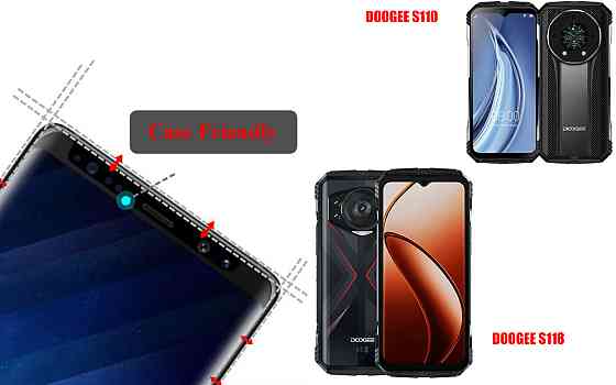 Захисне скло HyperGlass Pro для DOOGEE S110, DOOGEE S118 – максимальна чутливість та захист Київ