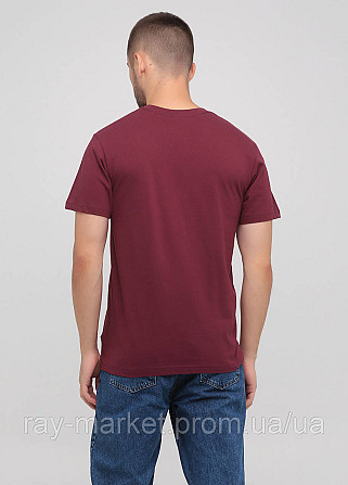 Футболка базова Stedman Classic-T Unisex  чоловіча бордова (ST2000-BGR) Київ - фото 4