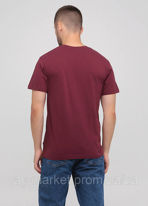 Футболка базовая Stedman Classic-T Unisex мужская бордовая бордовая (ST2000-BGR) Киев - изображение 4