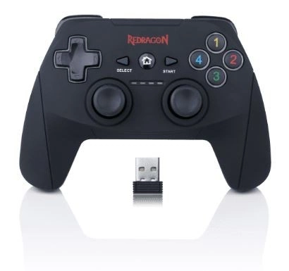 Бездротовий геймпад Redragon Harrow G808 вібраційний 14 кнопок Вінниця - фото 8