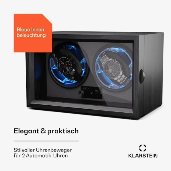 УЦЕНКА! Шкатулка ротатор ротомат виндер Klarstein Brienz 2 для подзавода 4-х часов Германия Днепр