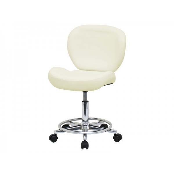 Стілець майстра зі спинкою на колесах (Кольори в асортименті) Київ - фото 3