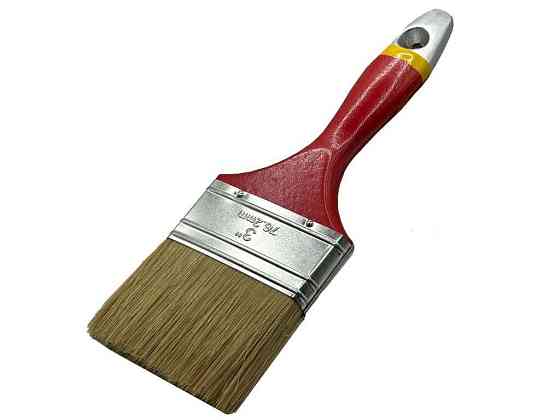 Пензель 3 Англійський деревяна ручка EURO professional tools ТМ WoffMann Київ