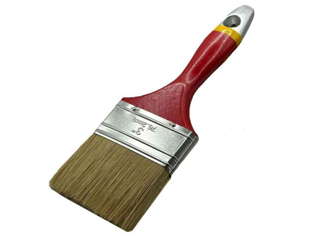 Пензель 3 Англійський деревяна ручка EURO professional tools ТМ WoffMann Київ - фото 1