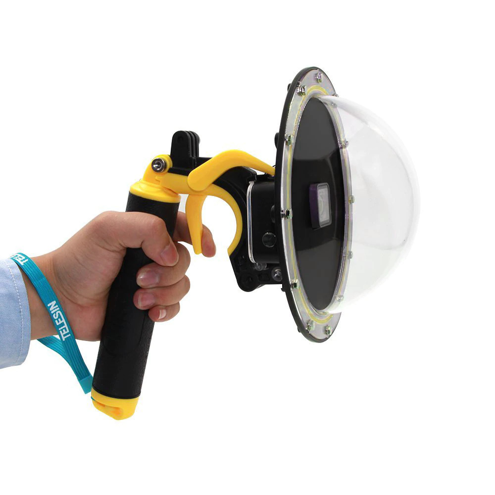 Подводный бокс купол GoPro 13 / 12 / 11 / 10 / 9 с курком Dome Port 30м Telesin GP-DMP-T09 Киев - изображение 2