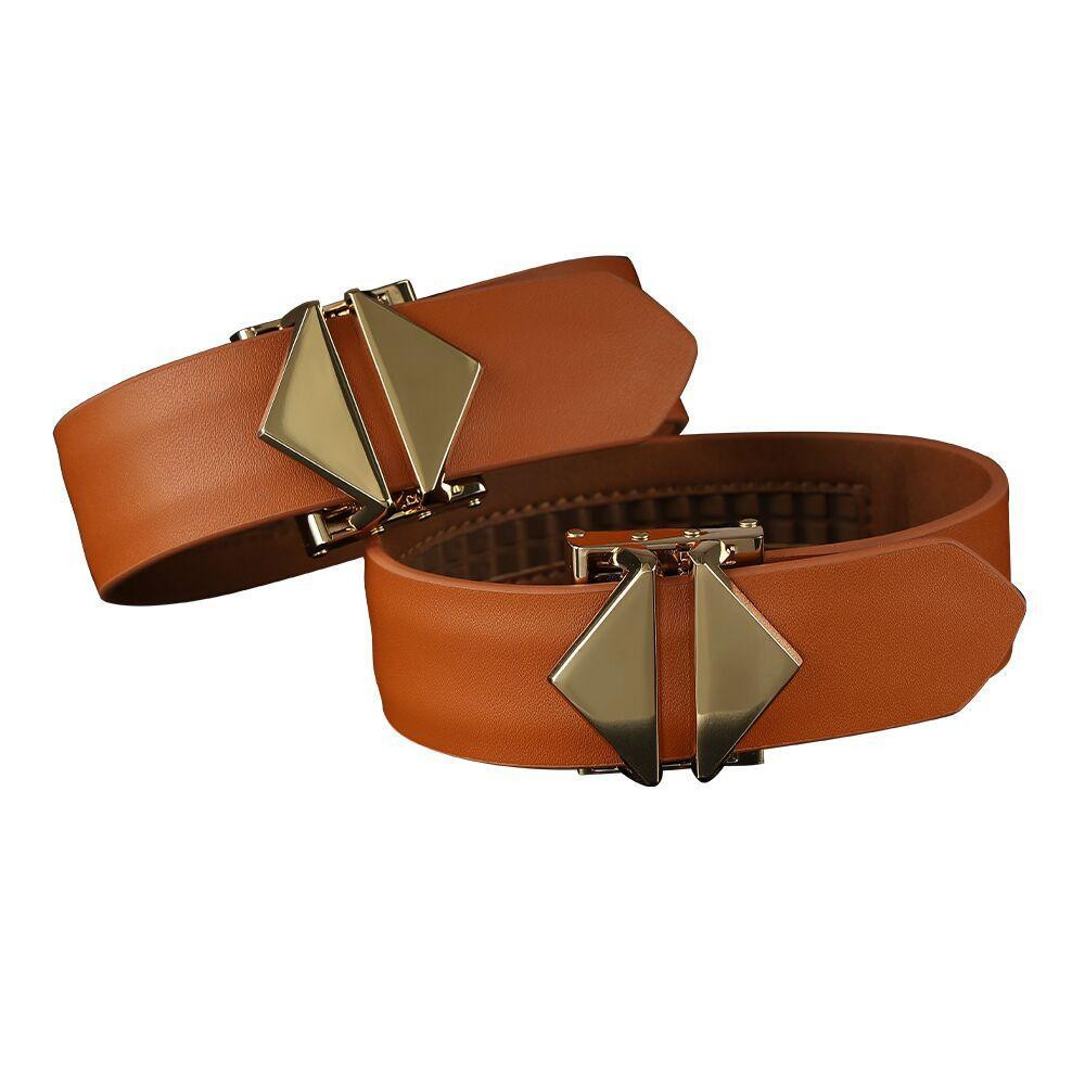 Набір із 8 ременів для зв'язування LOCKINK 8-Bondage-Straps Restraint Set — Brown Sex Aura Київ - фото 8