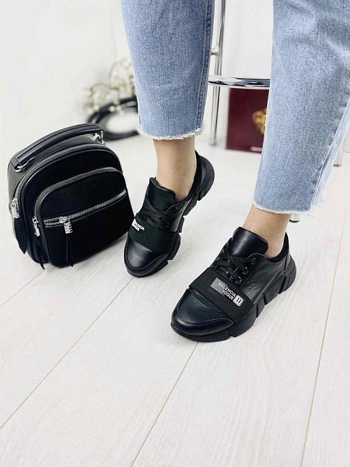 VLADEKS Кросівки жіночі VLADEKS 1074 чорні (весна-осінь, шкіра натуральна) (3180) лише 38р. Коломия - фото 6