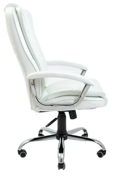 Офисное Кресло Руководителя Richman California Lucky White Хром М1 Tilt Белый Киев - изображение 3