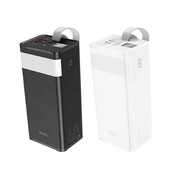 Зовнішній акумулятор HOCO J86 Powermaster 22.5W fully compatible power bank(40000mAh) Black Киев