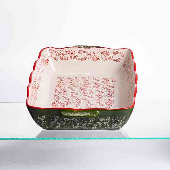 Yiwu Форма для запікання та сервірування Vintage Прямокутна з ручками HM05-12 Коломия