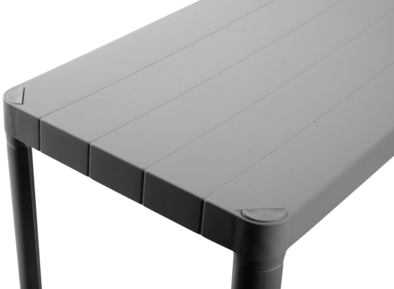 Этажерка 2-х ярусная Violet House 6032 Olympic GREY 27х42х39 см (7040708) Киев