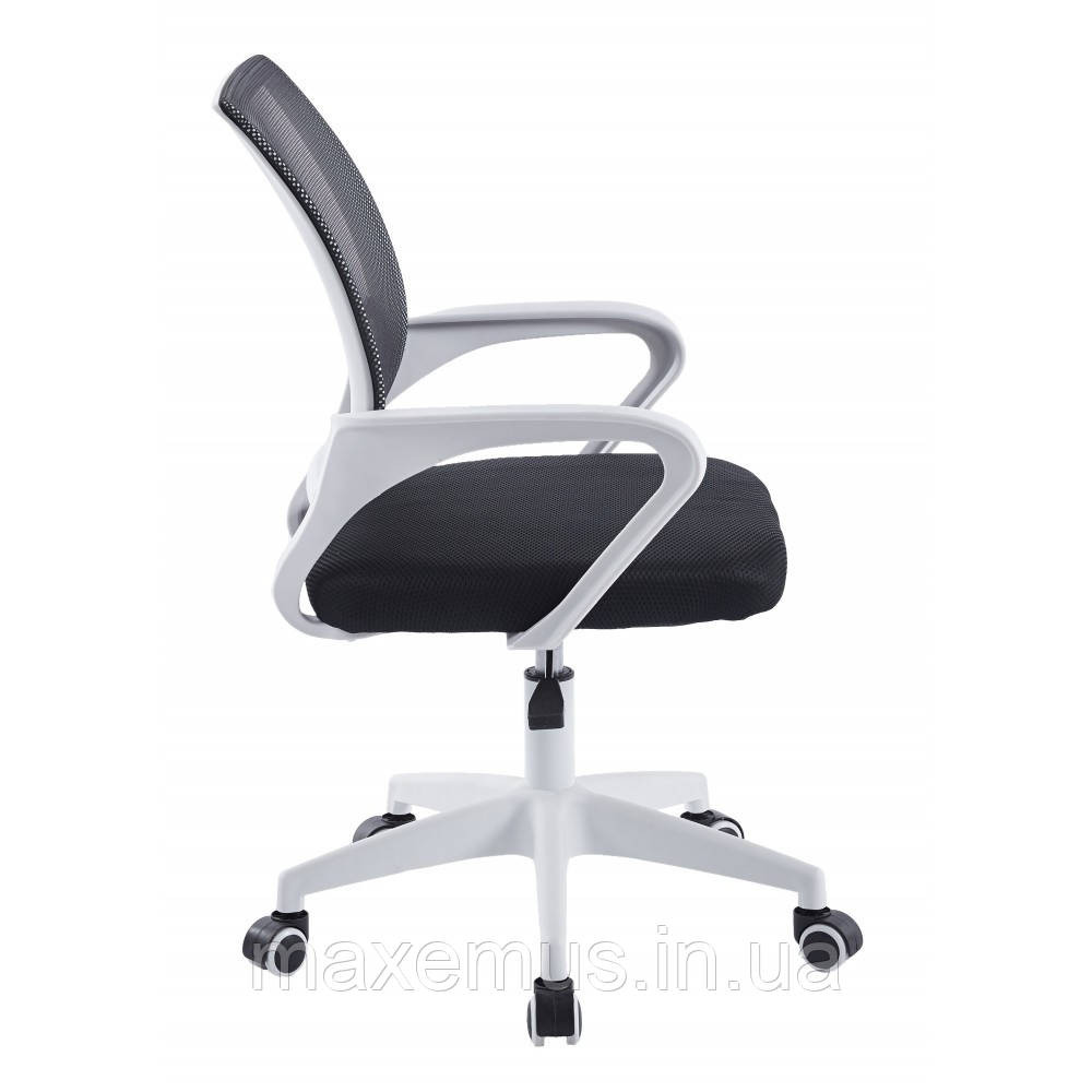 Офисное кресло с подлокотниками BN 619 компьютерное кресло с сетчатой спинкой черное Мостиска - изображение 2