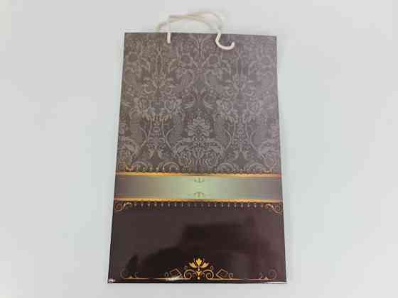 Большой бумажный пакет вертикальный  25/37/8(артBV-138) (12 шт) Харьков