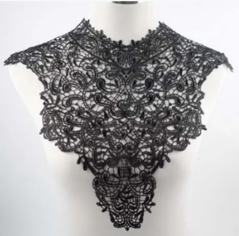Аппликация кружевная черная Киев - изображение 1