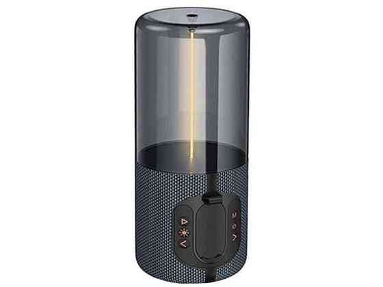 Портативная колонка BS64 5W/BT5.4/AUX/microSD/FM/1200mAh 8.5x8.5x19см синяя ТМ HOCO Киев