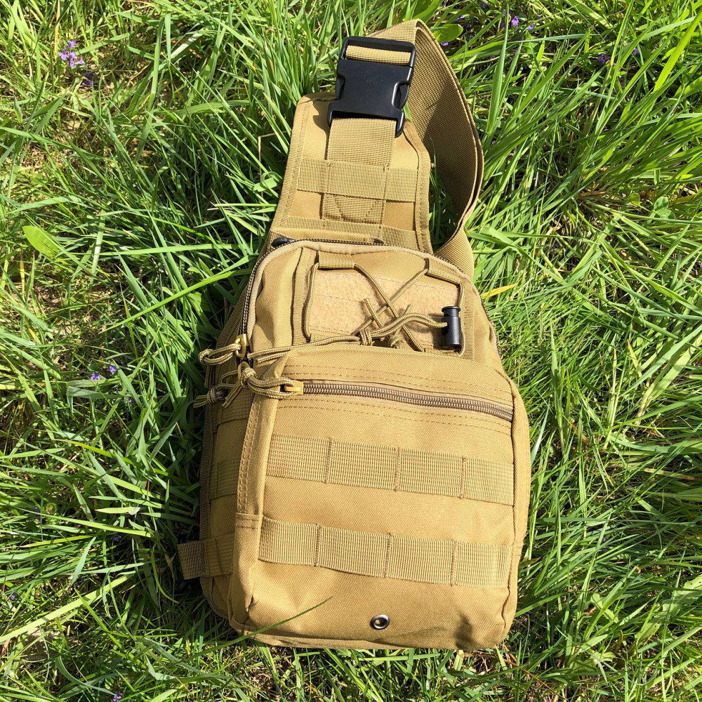 Комплект 2 В 1: армейская сумка + тактический фонарь WT-18 Львов - изображение 3