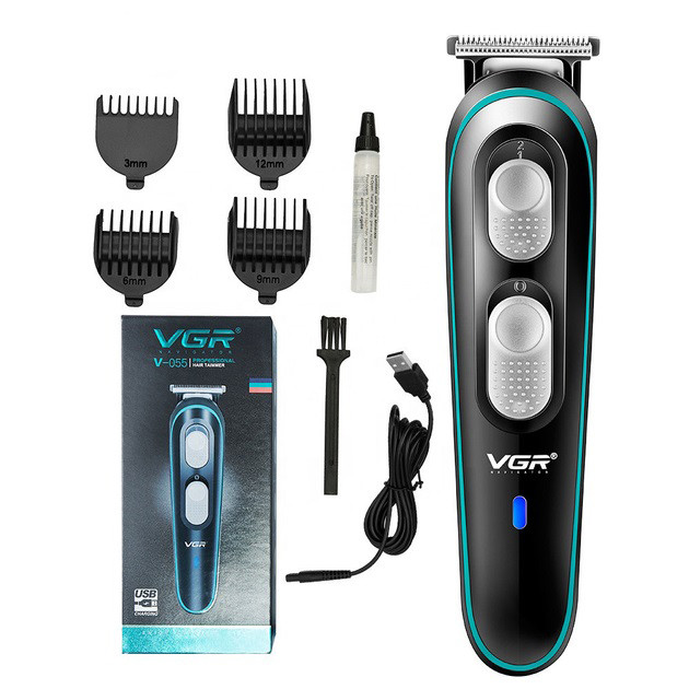 Беспроводной аккумуляторный триммер для стрижки волос, Машинка для стрижки волос и бритья DG-18 Киев - изображение 18