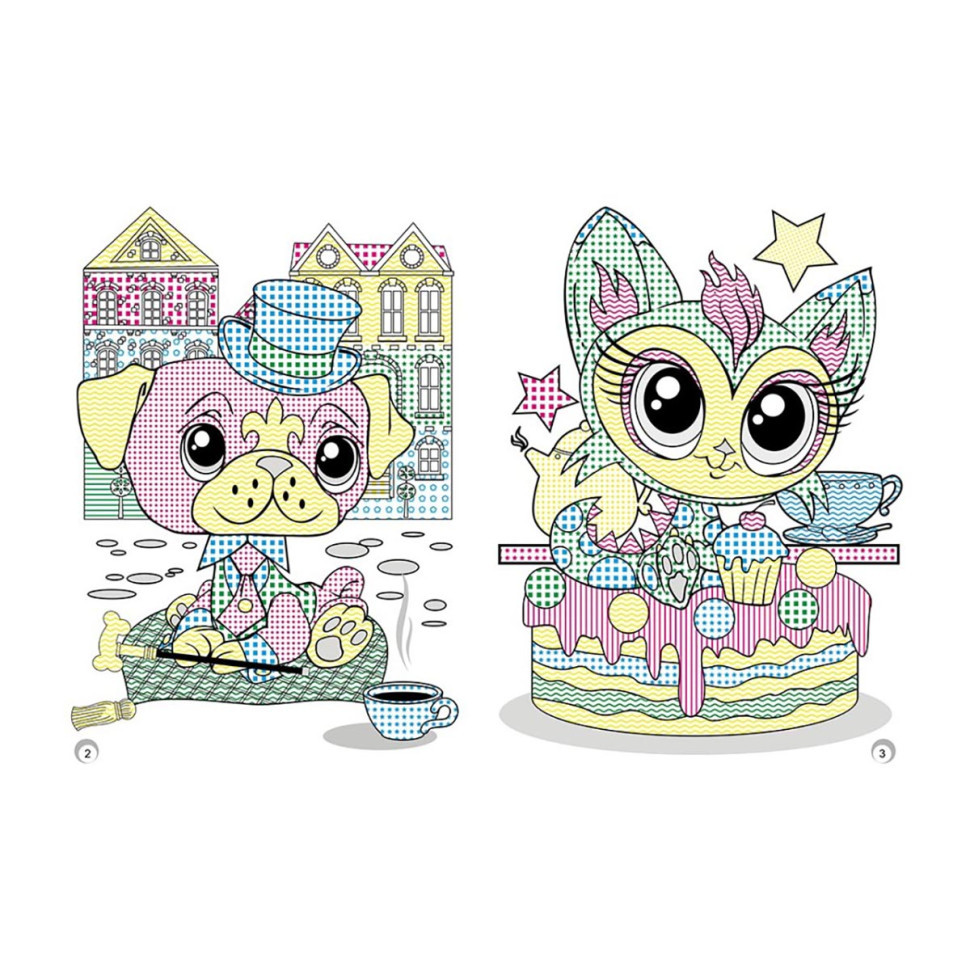 Веселі кольори. Грайливі тваринки Ранок 1554012 малюй водою Вінниця - фото 2