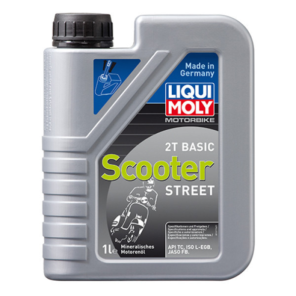 LIQUI MOLY Олива для 2-тактних двигунів - Motorbike 2T Basic Scooter 1л. Киев - изображение 1