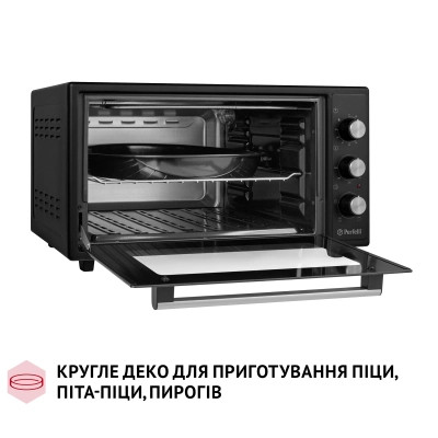 Електропіч Perfelli MIRAGE 48 BLACK Вінниця - фото 2