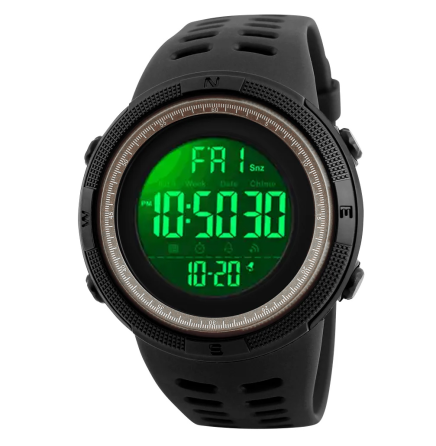 Годинник наручний SKMEI 1251BN, BLACK-BROWN, 11512 Дніпро