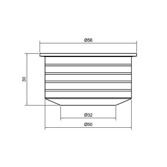 Переход канализационный TA Sewage 50х32 Киев