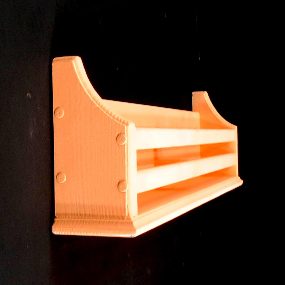 Настенная книжная полка 