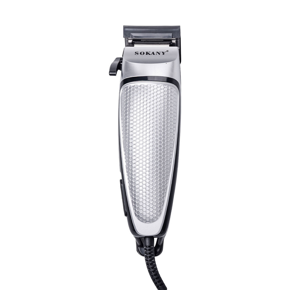 Машинка для стрижки волосся Sokany SK-4643 електрична універсальна 4 насадки Срібляста Коломыя - изображение 5