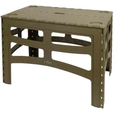 Туристичний стіл Tribe Camp Table High пластиковий Olive (T-EF-0004-olive) Вінниця