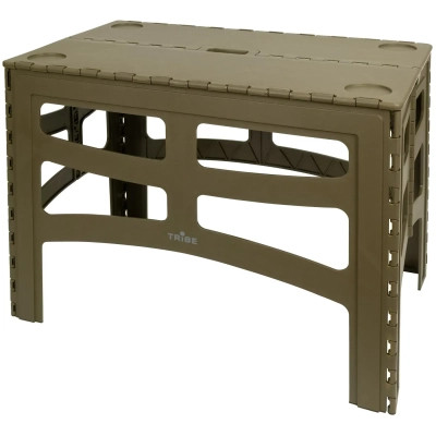 Туристичний стіл Tribe Camp Table High пластиковий Olive (T-EF-0004-olive) Вінниця - фото 1