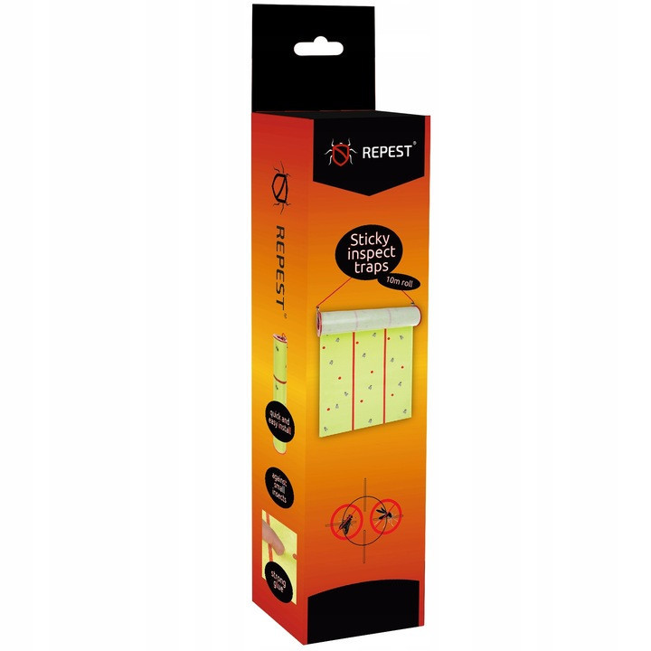 Підвісний Клей проти мух та ос у рулоні 10 метрів Repest (19052) Нововолинськ - фото 6