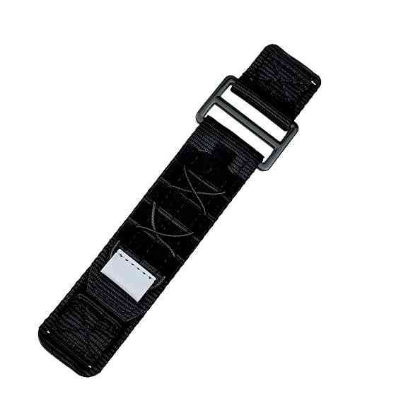 Ремінець для годинника Nylon Pro Black 22 мм SBR Київ