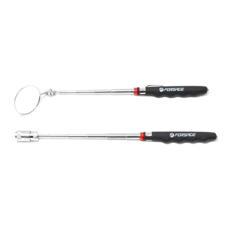 Магніт телескопічний з підсвічуванням в комплекті з дзеркалом телескопічним, 2пр. Одеса - фото 1