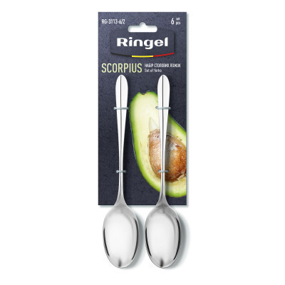 Столова ложка Ringel Scorpius 6 шт (RG-3115-6/2) Вінниця - фото 1